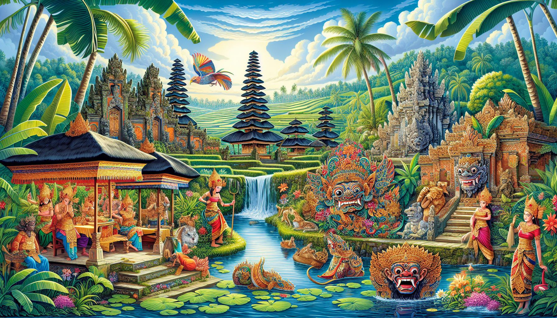 バリ芸術　絵画 Balinese_Art_and_Culture_Must-