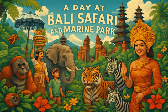 Una giornata al Bali Safari and Marine Park