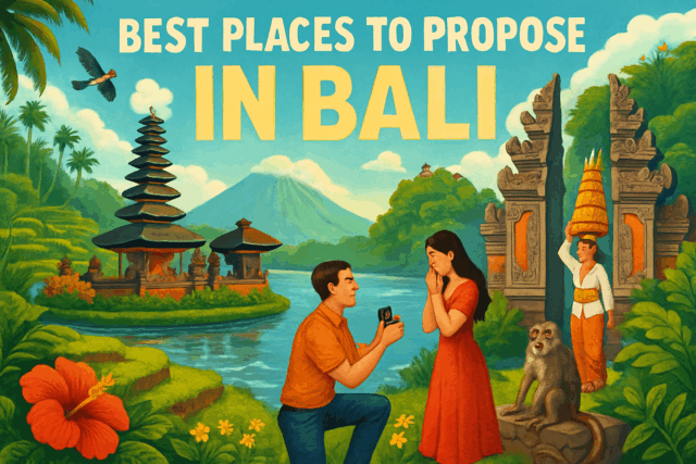 I posti migliori per fare una proposta a Bali