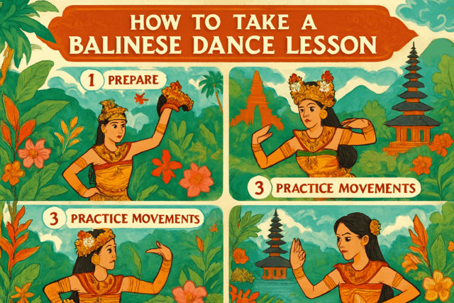 Come prendere una lezione di danza balinese