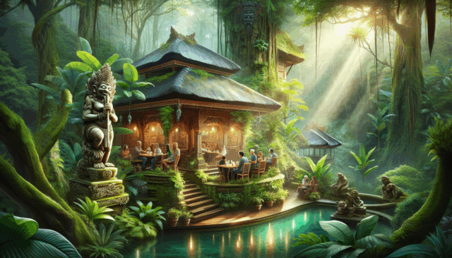 I caffè più panoramici della giungla