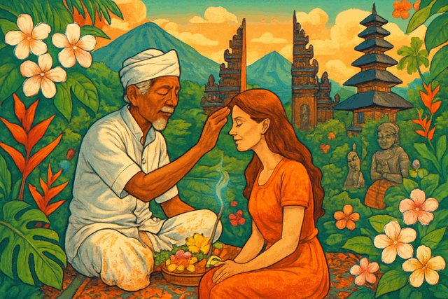 Viaggi spirituali: visitare un guaritore a Bali