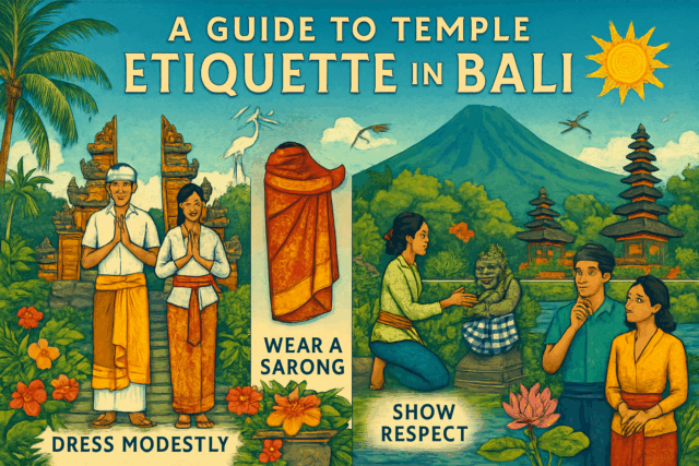 Ein Leitfaden zur Tempeletikette auf Bali