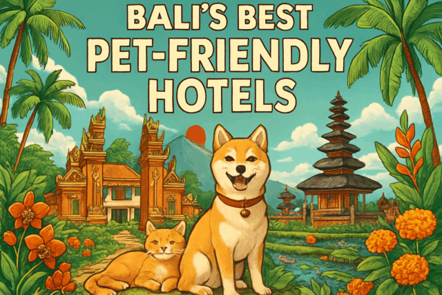 Die besten haustierfreundlichen Hotels auf Bali