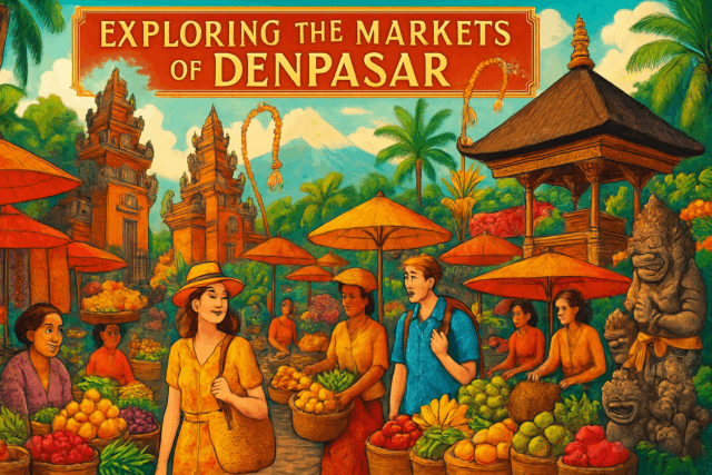 Alla scoperta dei mercati di Denpasar