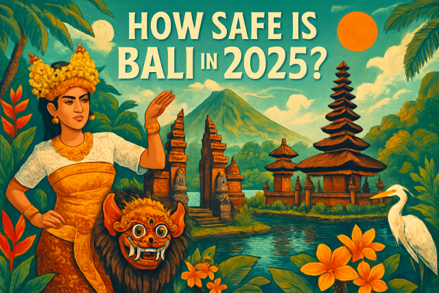 2025年のバリ島はどれくらい安全でしょうか?