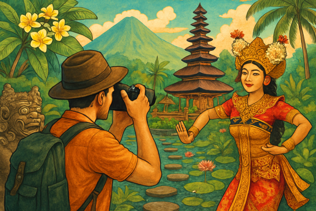 Explorer Bali à travers un objectif : circuits photo