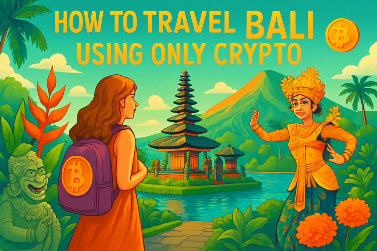 How to Travel Bali Using Only Crypto - Bagus Bali