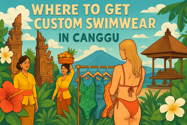Dove acquistare costumi da bagno personalizzati a Canggu