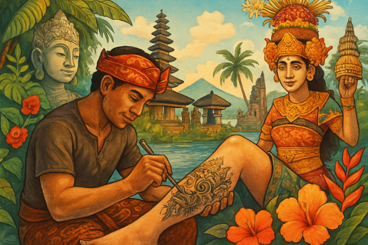 バリ島の伝統的なタトゥー文化を探る - Bagus Bali