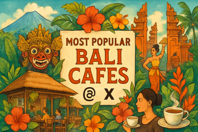 I caffè più popolari di Bali su Threads e X