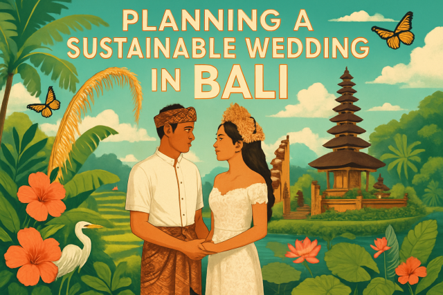 Planning a Sustainable Wedding in Bali