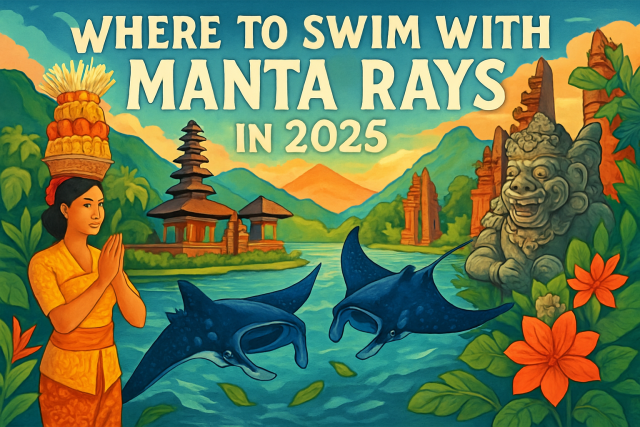 2025 में मंटा रे के साथ कहाँ तैरें?