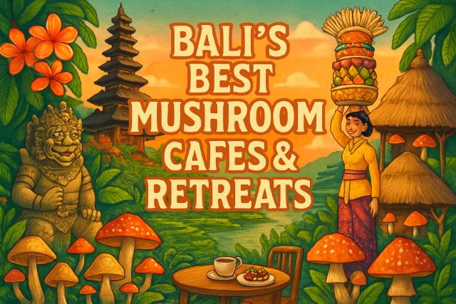 Balis beste Pilzcafés und -refugien