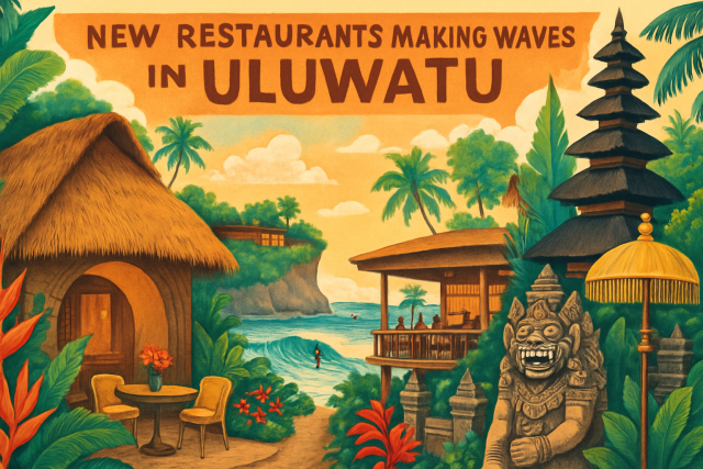 Novos restaurantes estão fazendo sucesso em Uluwatu