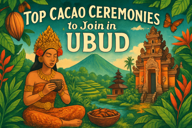 Topcacaoceremonies om bij aanwezig te zijn in Ubud