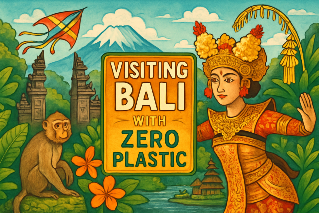 Visitando Bali con cero plástico