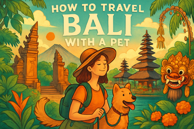 How to Travel Bali with a Pet