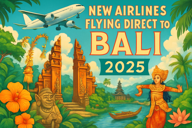 New Airlines Flying Direct to Bali in 2025