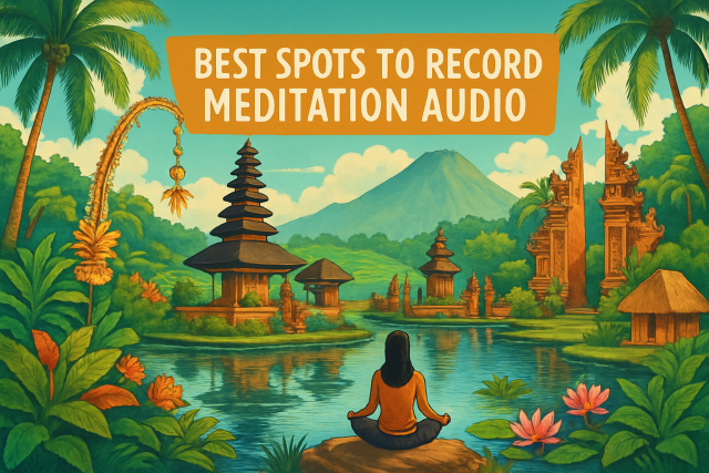 Meditasyon Ses Kaydı İçin En İyi Yerler