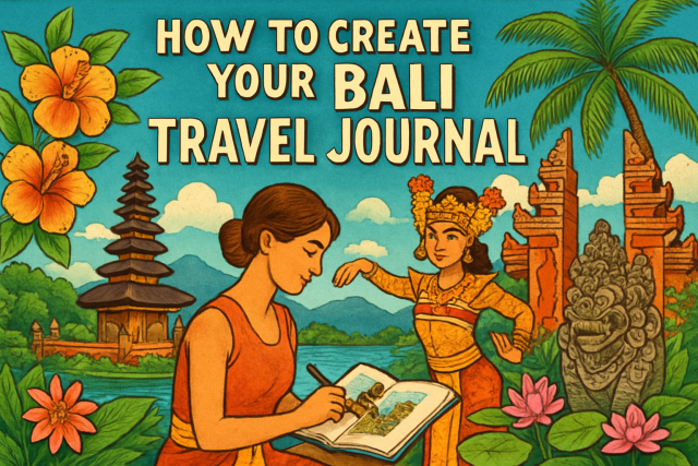 How to Create Your Bali Travel Journal