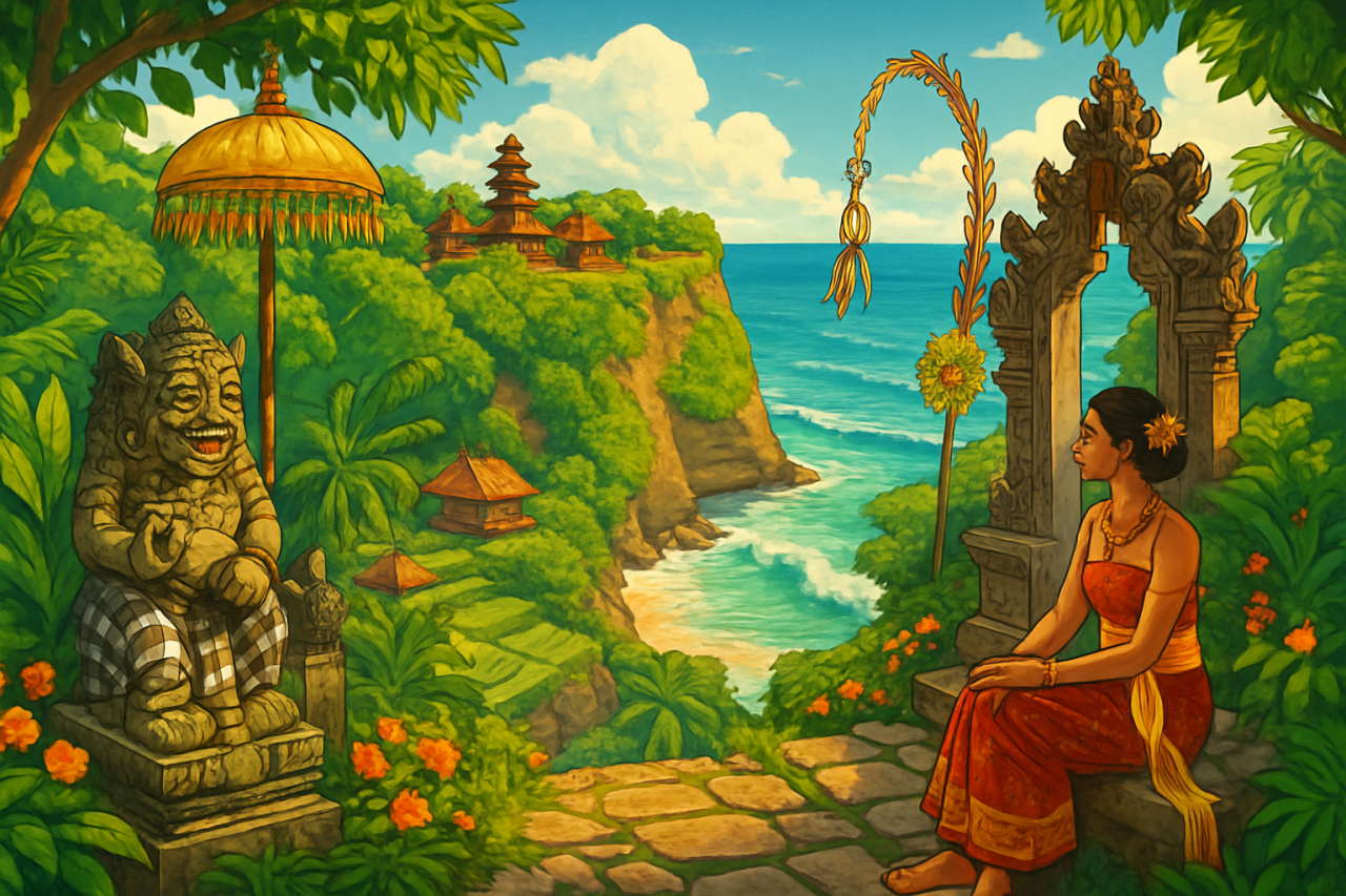 地元の人に愛される崖っぷちの秘密スポット - Bagus Bali