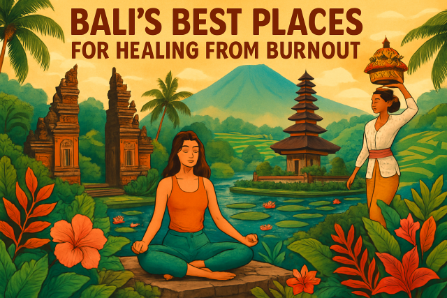Bali'de Tükenmişlikten Kurtulmak İçin En İyi Yerler