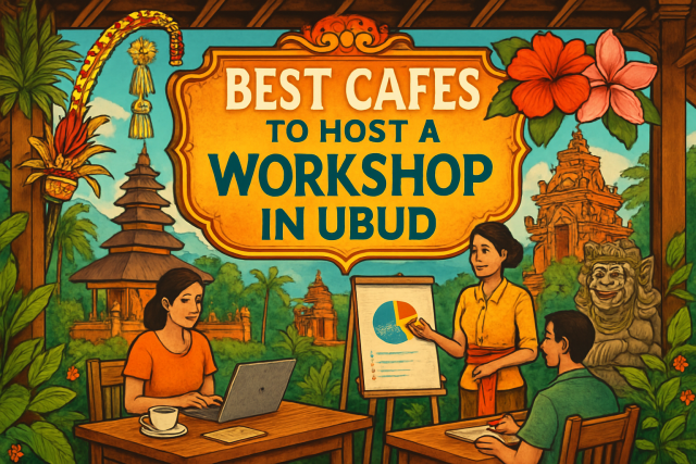 Ubud'da Atölye Çalışması Düzenlemek İçin En İyi Kafeler