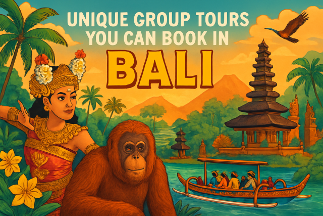 Unieke groepsreizen die je kunt boeken op Bali