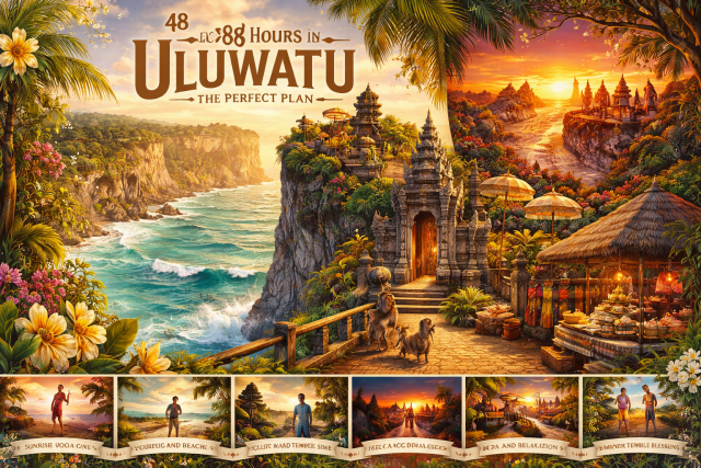 48 horas em Uluwatu: O plano perfeito