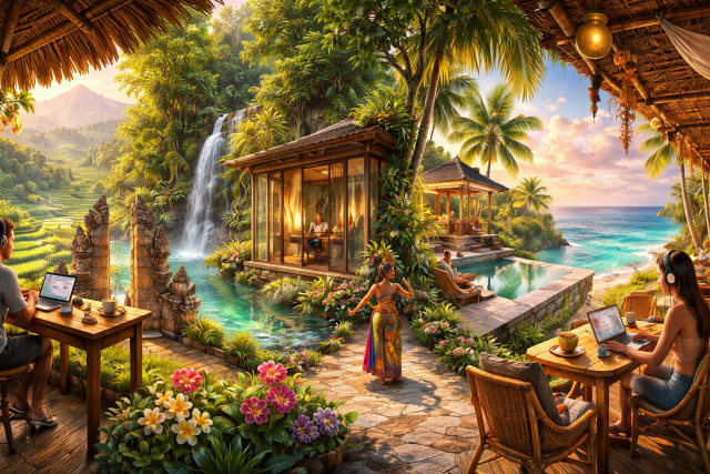 I migliori posti a Bali per concentrarsi per chi lavora da remoto.