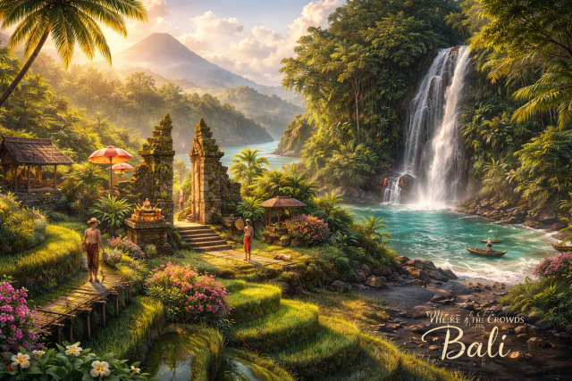 Where to Escape the Crowds in Bali