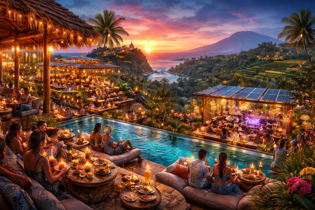 Los mejores bares en azoteas de Bali en 2026: cócteles al atardecer, ambiente oceánico y noches de neón.