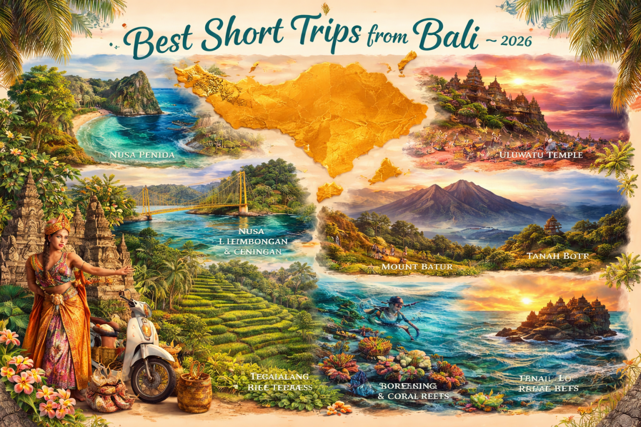 2026年のバリ島発のおすすめ短期旅行：手軽な旅と隠れた名所 - Bagus Bali