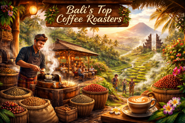 Os melhores torrefadores de café de Bali: uma declaração de amor ao estilo holandês aos grãos da ilha.