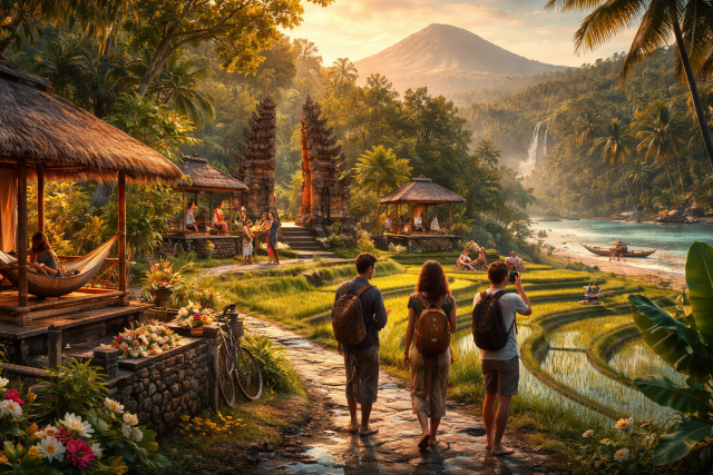 A ascensão do turismo slow em Bali: uma revolução suave em uma ilha de arroz e chuva.