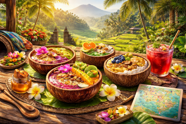 Dove trovare le smoothie bowl più fresche a Bali: una guida per viaggiatori con un cucchiaio poetico