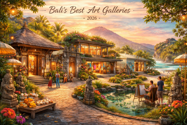 Le migliori gallerie d'arte di Bali nel 2026: una tranquilla passeggiata tra le gallerie per i viaggiatori.