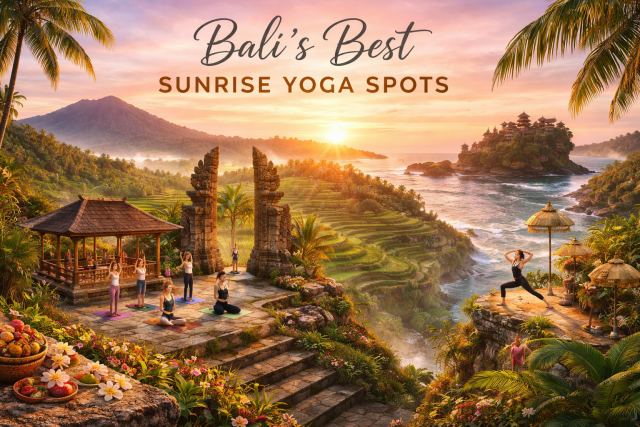 I migliori posti di Bali per fare yoga all'alba
